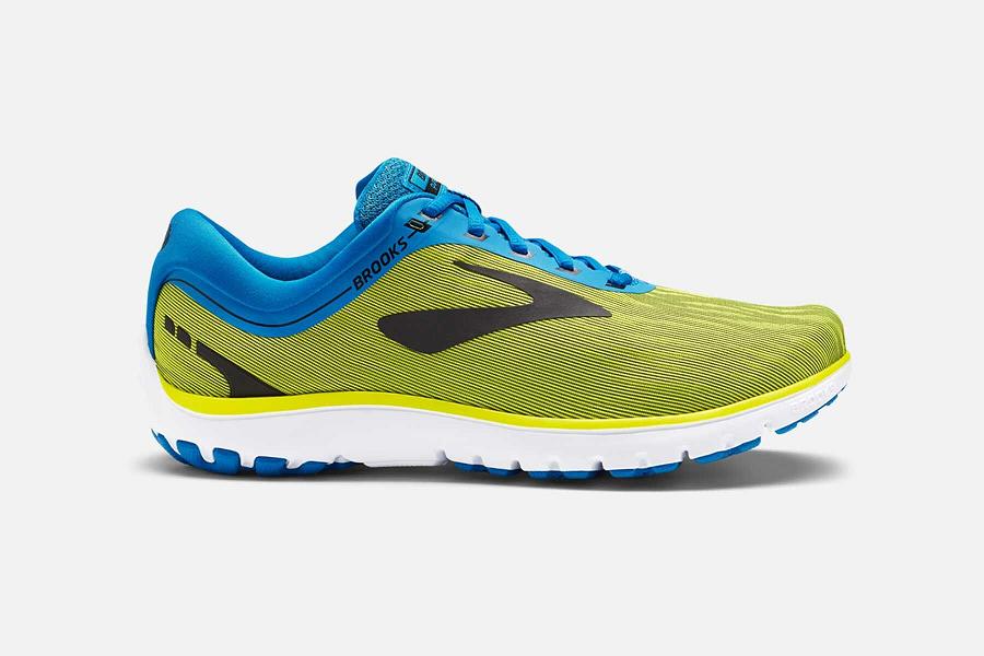 Brooks PureFlow 7 Men Athletic Shoes & Road Running Shoes Yellow KGF625190